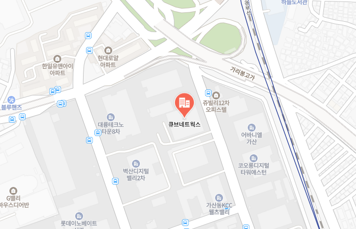 회사 위치 지도